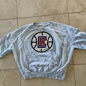 Zadig & Voltaire Blue NBA Collaboration Sweatshirt la clippers sz medium